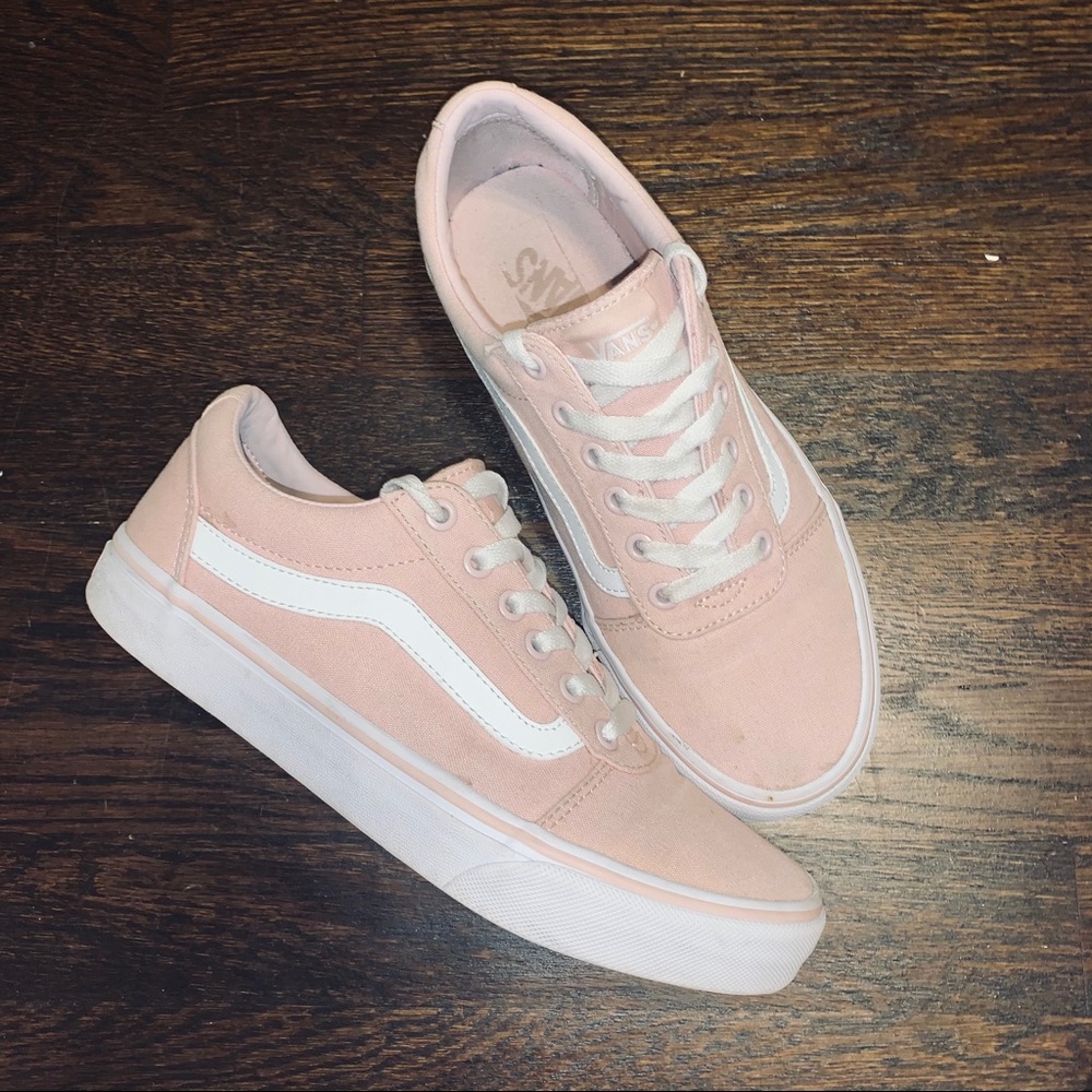 Pink Low Top Vans